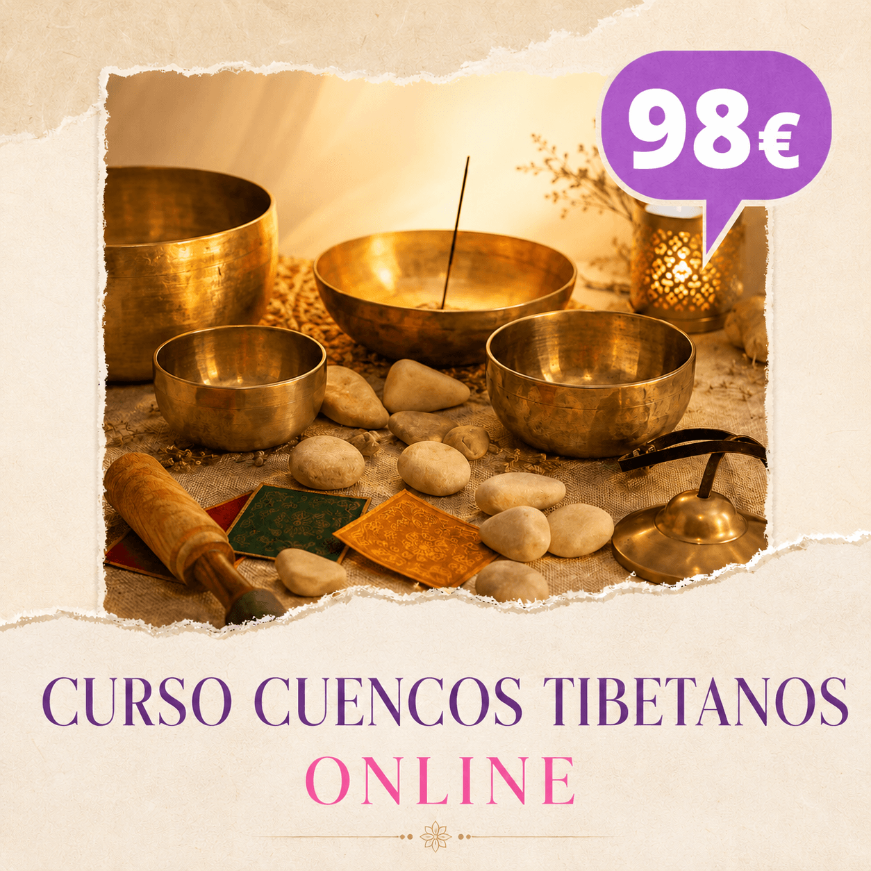 Curso Online de Cuencos Tibetanos